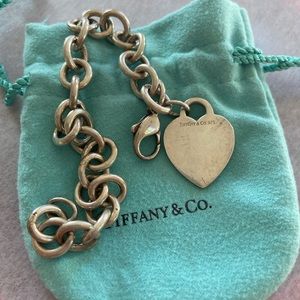 Engraved Tiffany & Co name bracelet